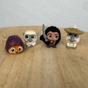 Disney Doorables Raya Set Lot of 4